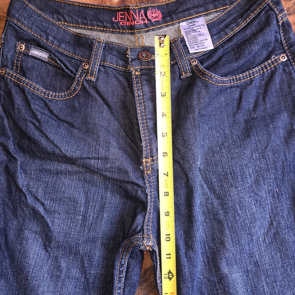 Cinch Women's High Rise Jeans - Dark Blue